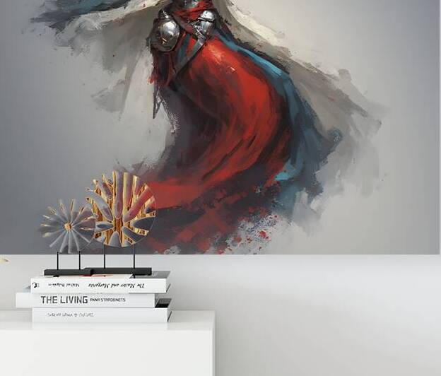 Battleborn: Crimson Plume in Motion by Lingua Bridge