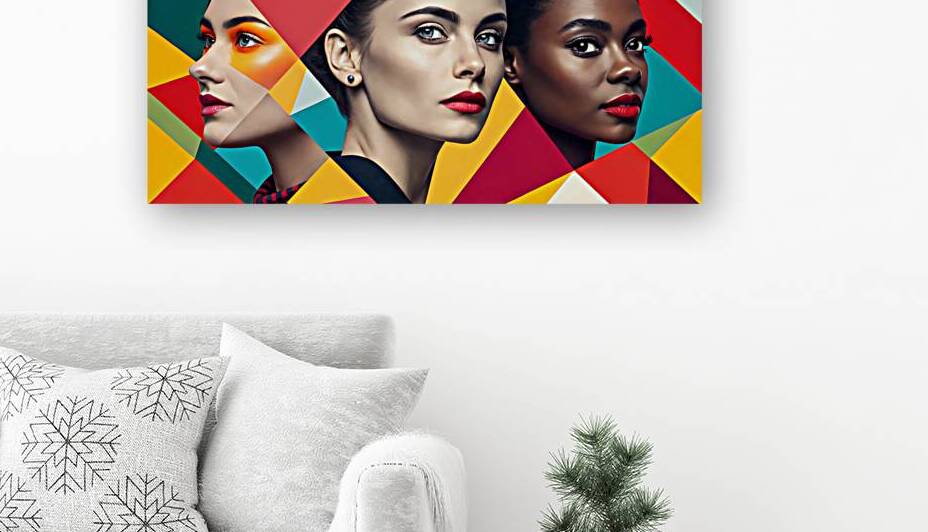 Vibrant Beauty in Geometric Harmony by Lingua Bridge