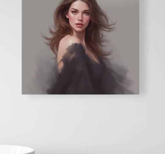 Soft Radiance in Shadowed Grace by Lingua Bridge