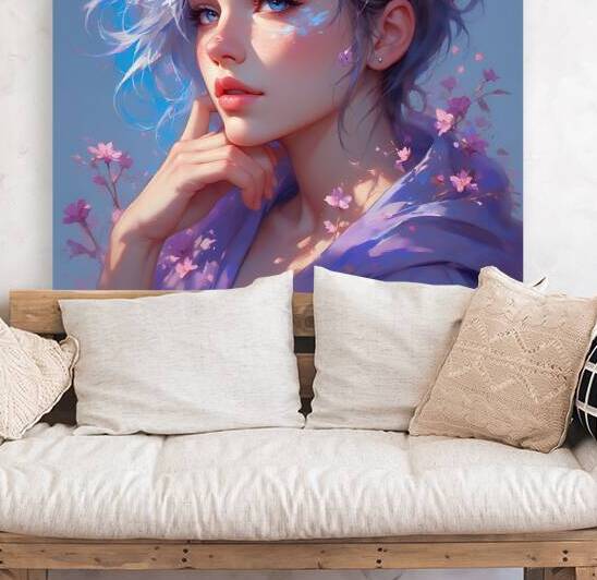 Cherry Blossoms and Lavender Thoughts by Lingua Bridge