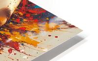 Chromatic Bloom HD Metal print
