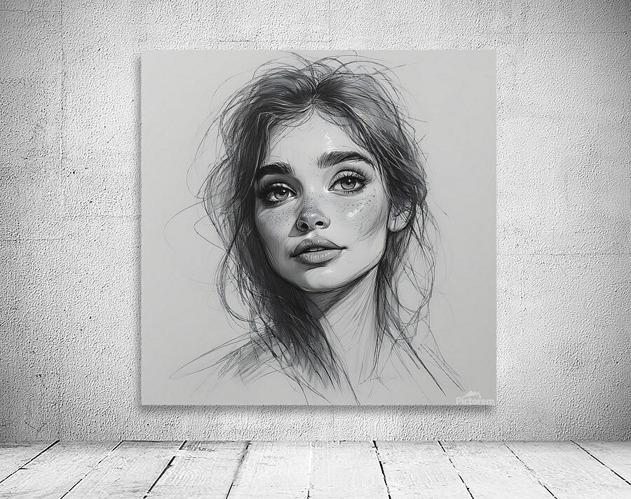 Gaze in Graphite Wall Preview