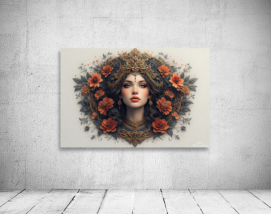 Floral Empress Wall Preview