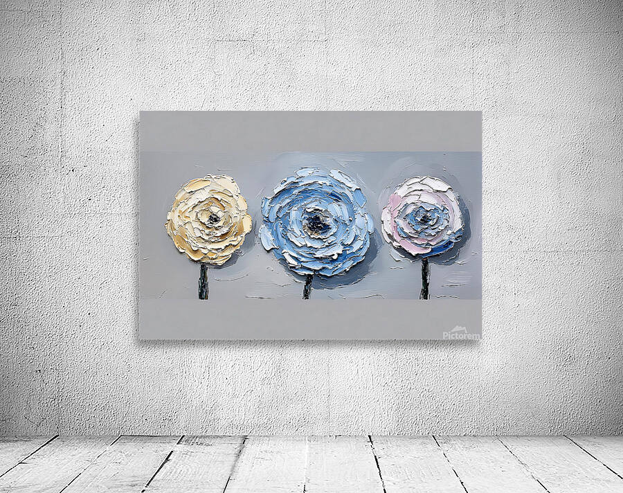 Trio in Bloom Wall Preview