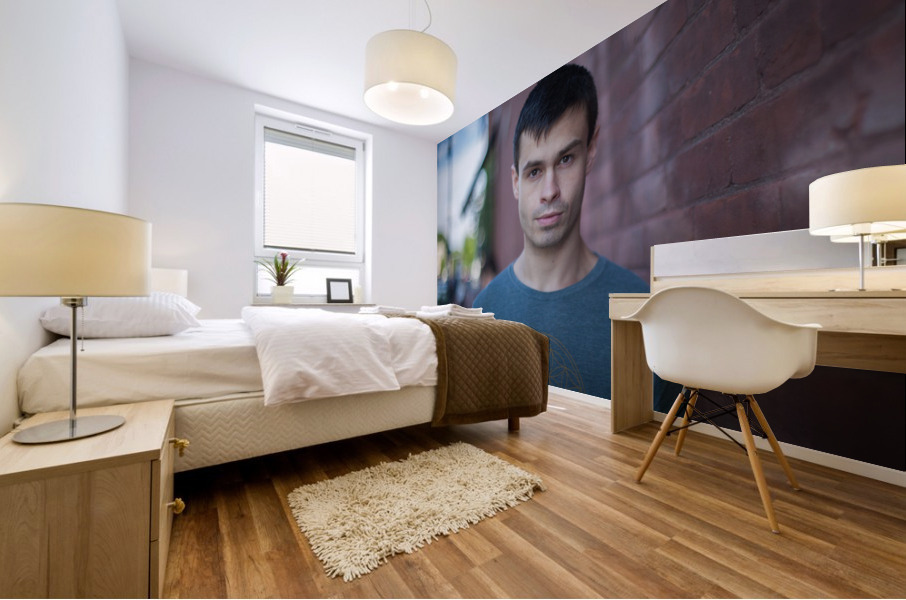 just me3 Mural print