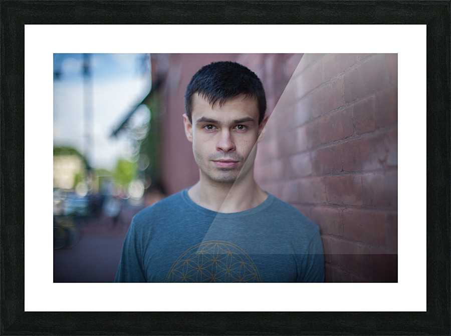 just me3 Picture Frame print