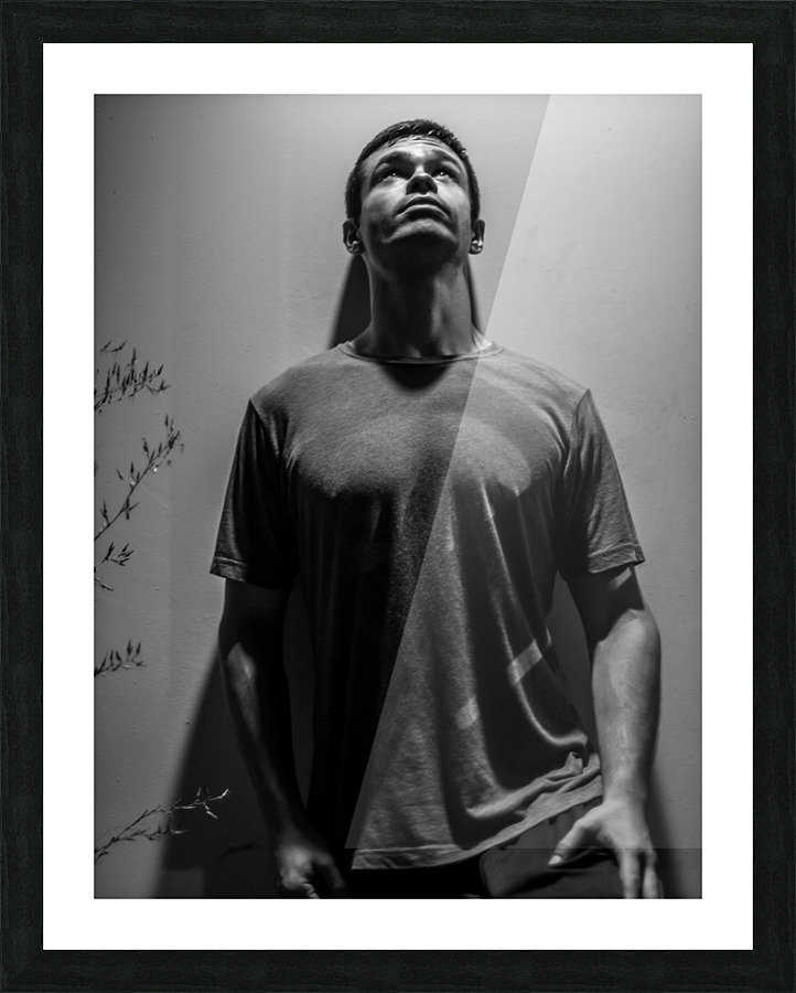 just me2 Picture Frame print
