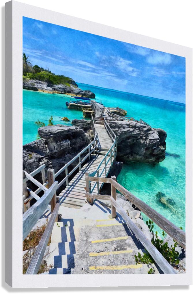 Bermuda Seascape Canvas Print