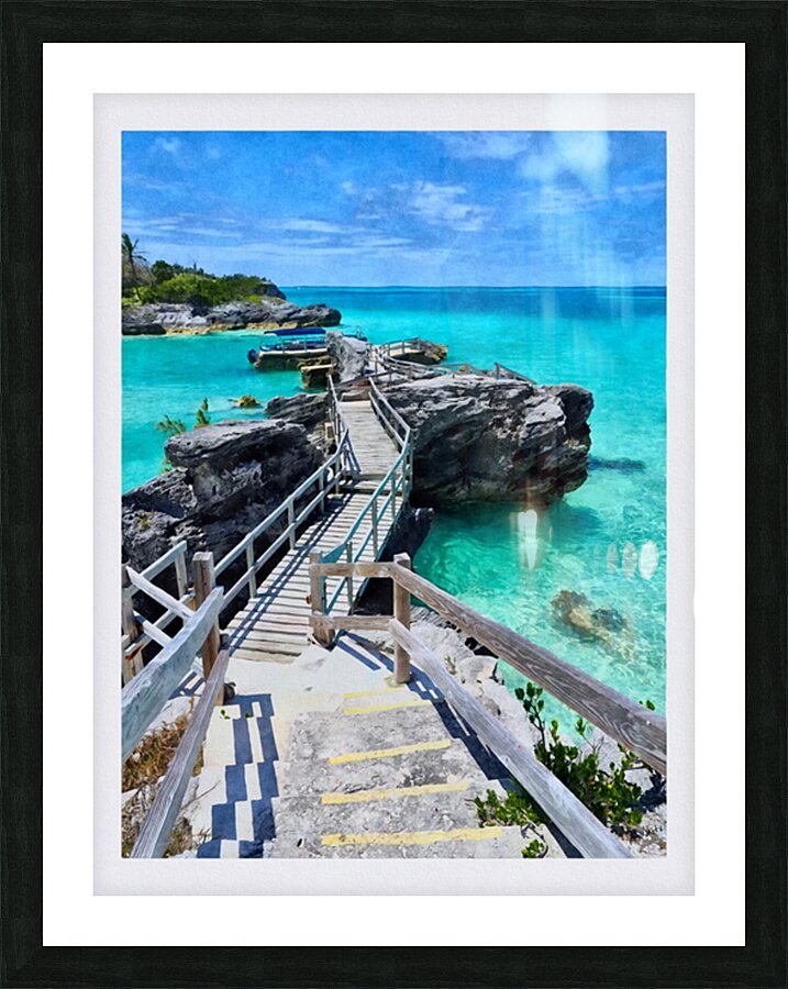 Bermuda Seascape Picture Frame print