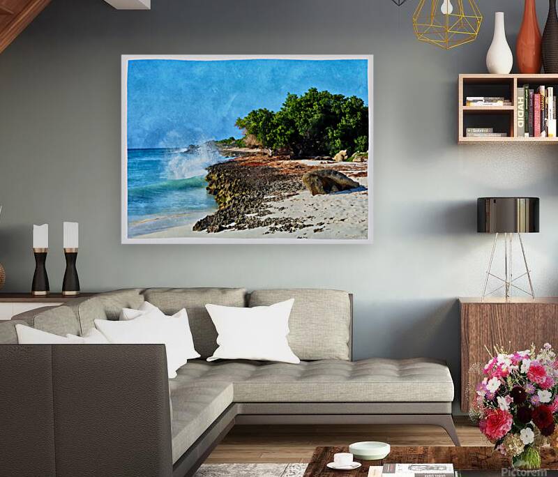 Aruba Seascape Reproduction