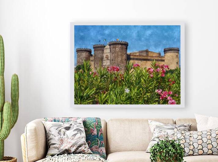 Castel Nuovo in Naples Italy by A K Mits Imagery