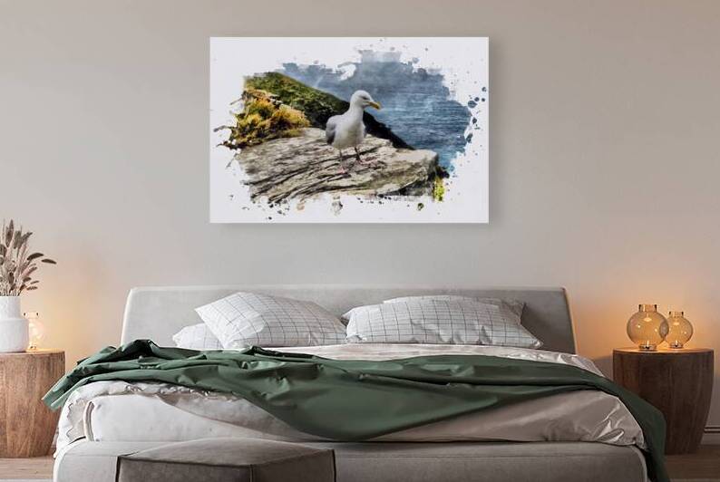 The Sentinel Seagull by A K Mits Imagery