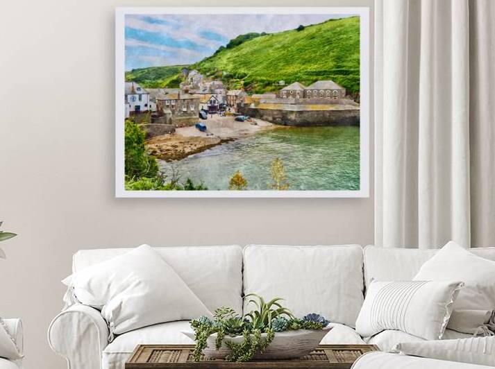 Port Isaac in Cornwall England by A K Mits Imagery