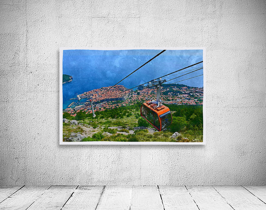 Dubrovnik Cable Car Wall Preview