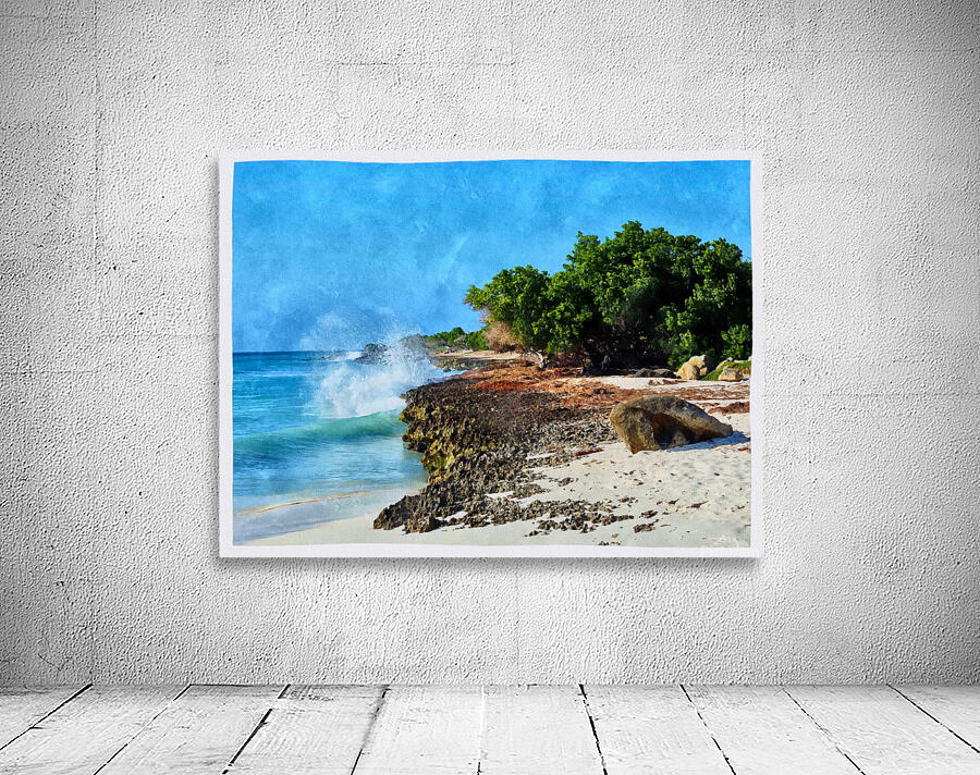 Aruba Seascape Wall Preview