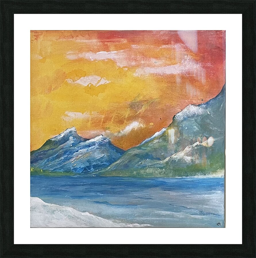 Summer Melt Picture Frame print