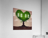 I Heart Tree Acrylic Print