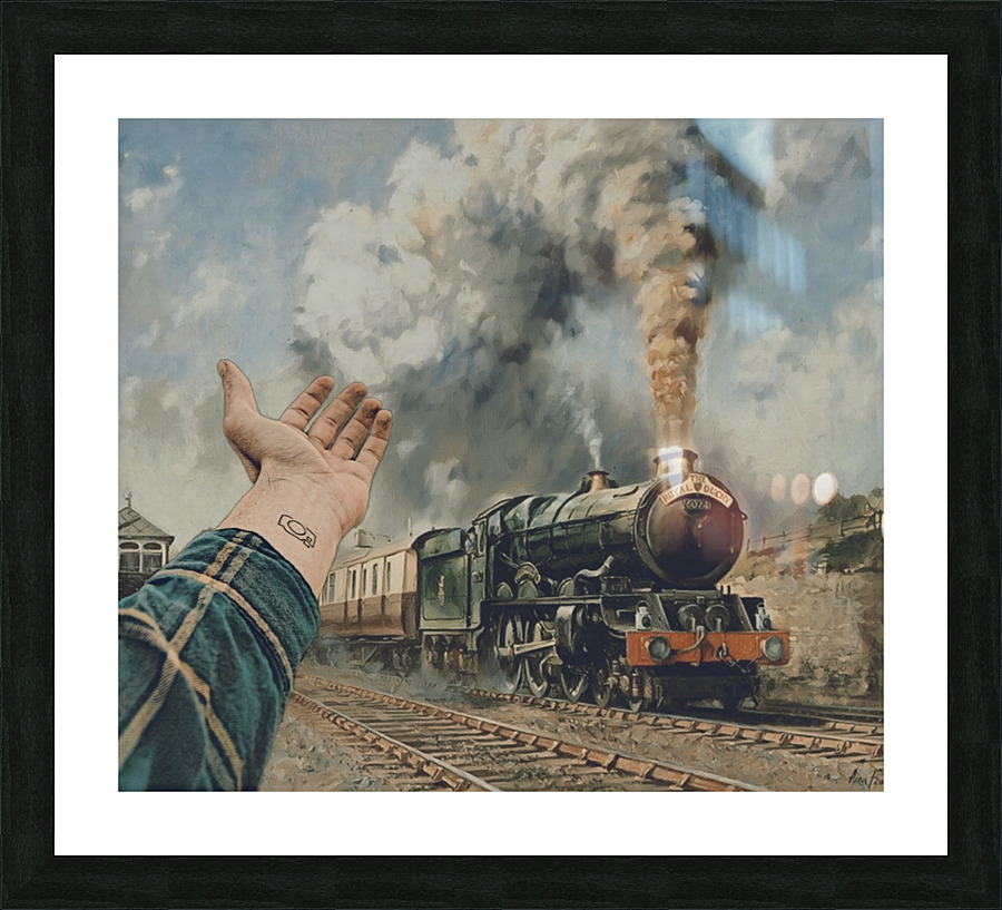 Choo  Choo Picture Frame print