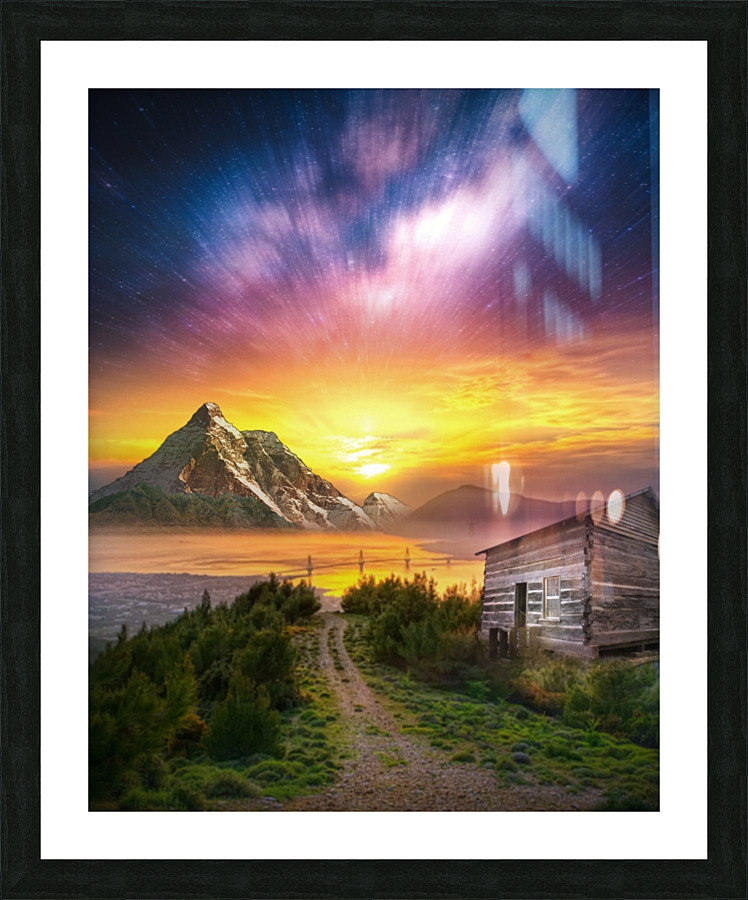 Heaven Above  Picture Frame print