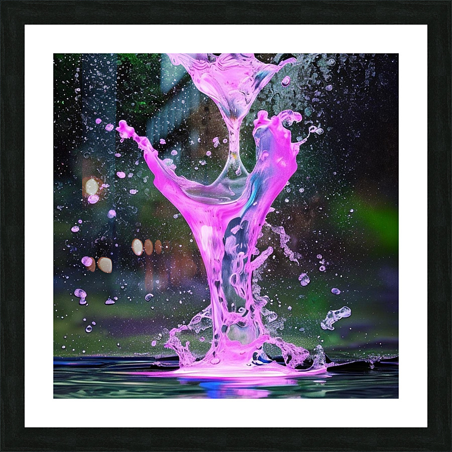 Splashtastic Picture Frame print