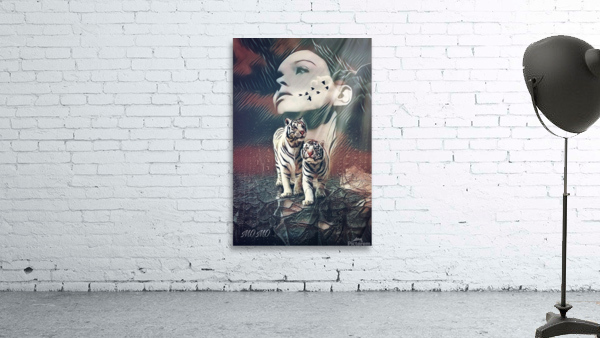 Tiger Dreams Wall Preview