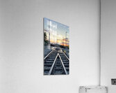 Train Tracks Acrylic Print