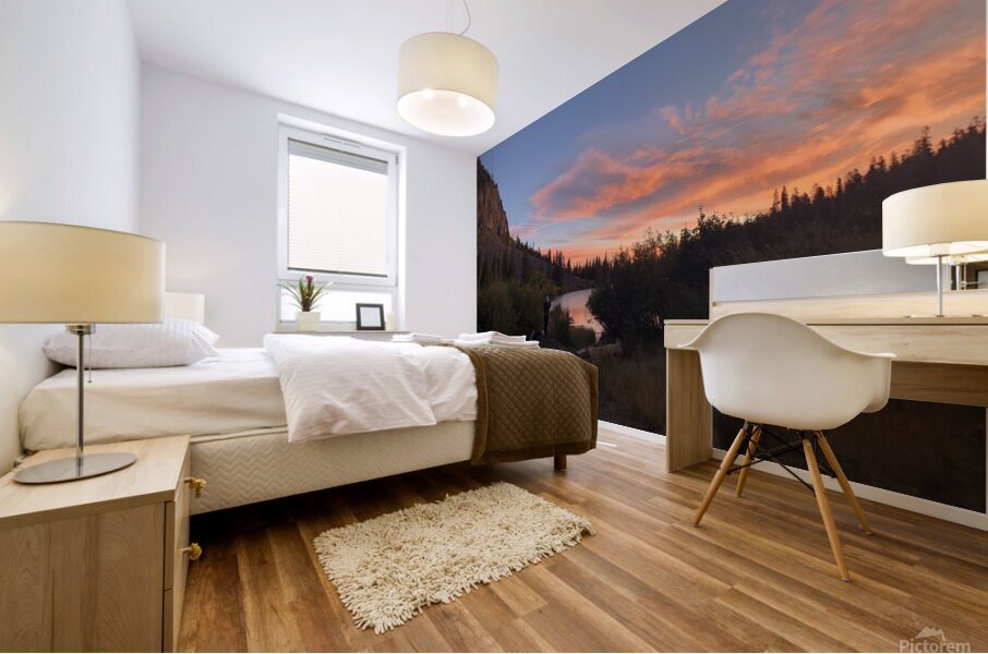 Mammoth Sunrise Mural print