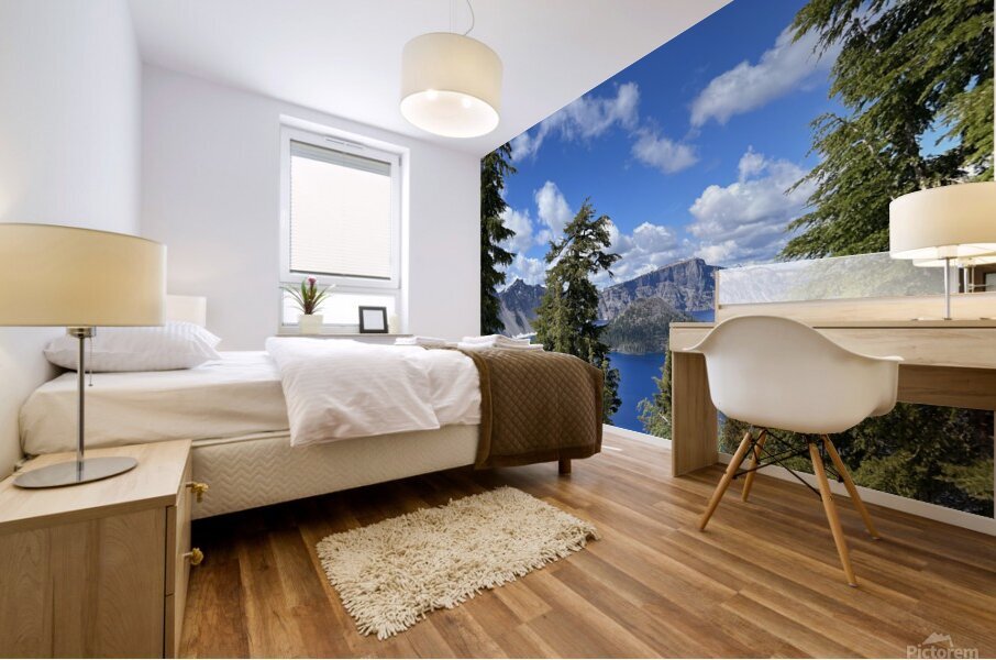 Crater Lake Mural print
