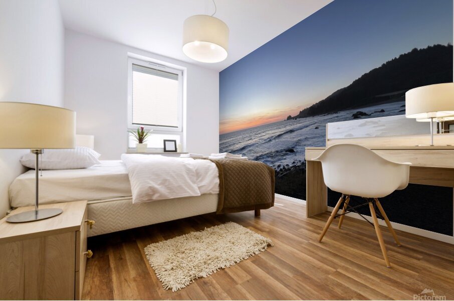 Coastal Beach Mural print
