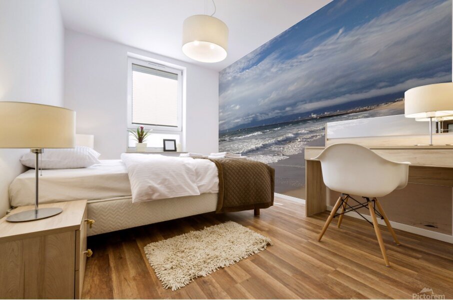 LA Beach Mural print