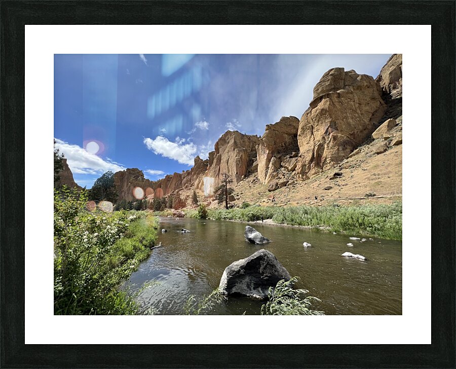 Smith Rock Park Picture Frame print