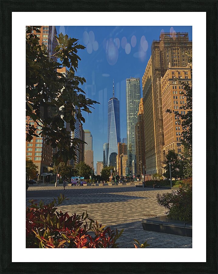 NY Picture Frame print