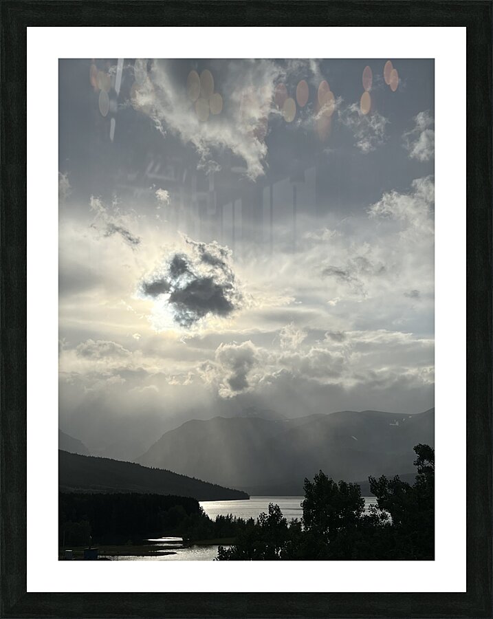 Glacier Park Picture Frame print