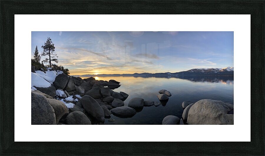 Lake Tahoe Picture Frame print