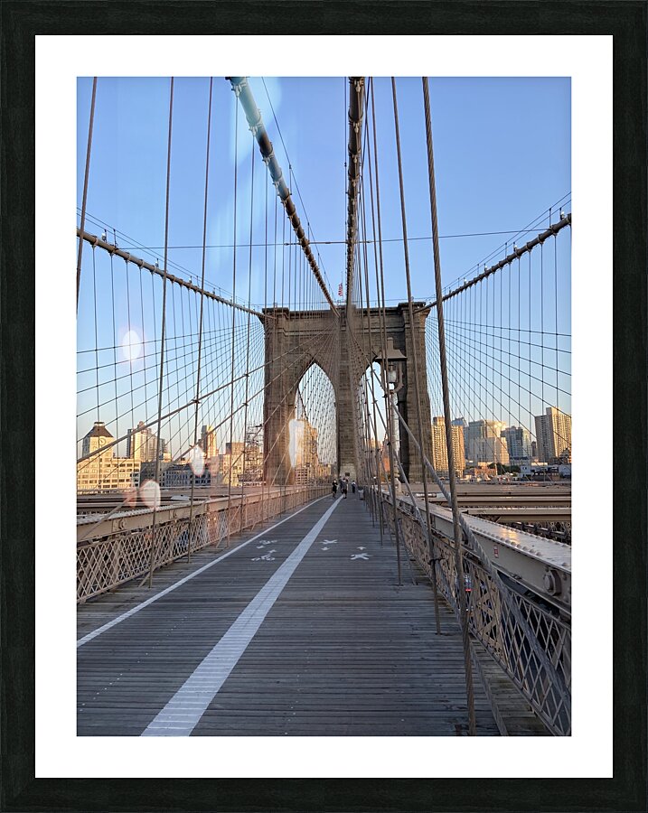 Brooklyn Bridge Picture Frame print