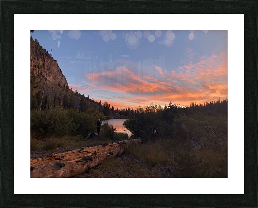 Mammoth Sunrise Picture Frame print