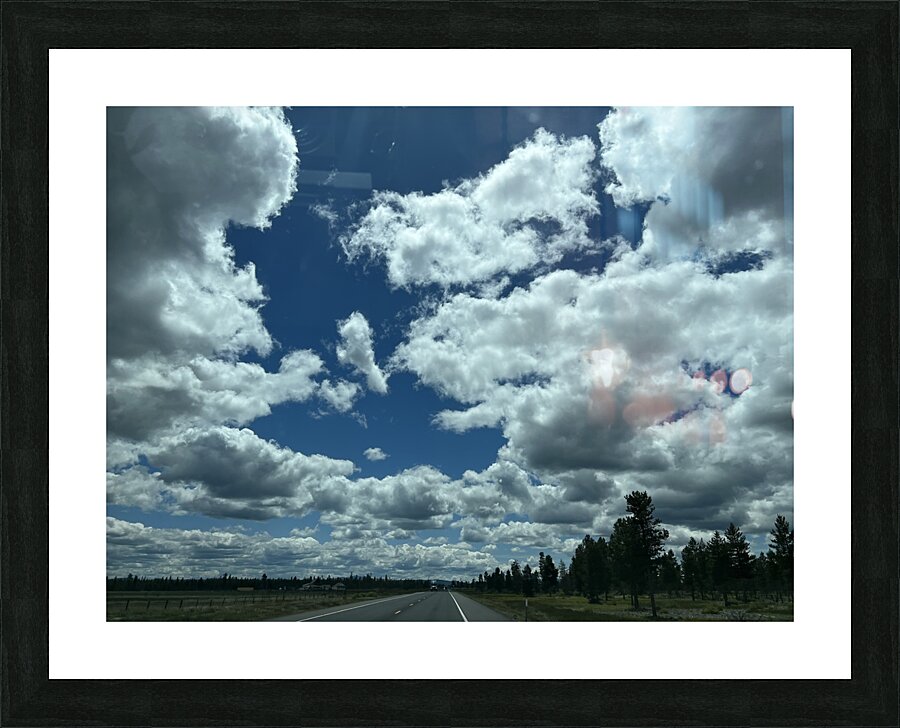 Clouds Picture Frame print