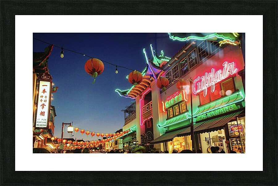 Chinatown Picture Frame print