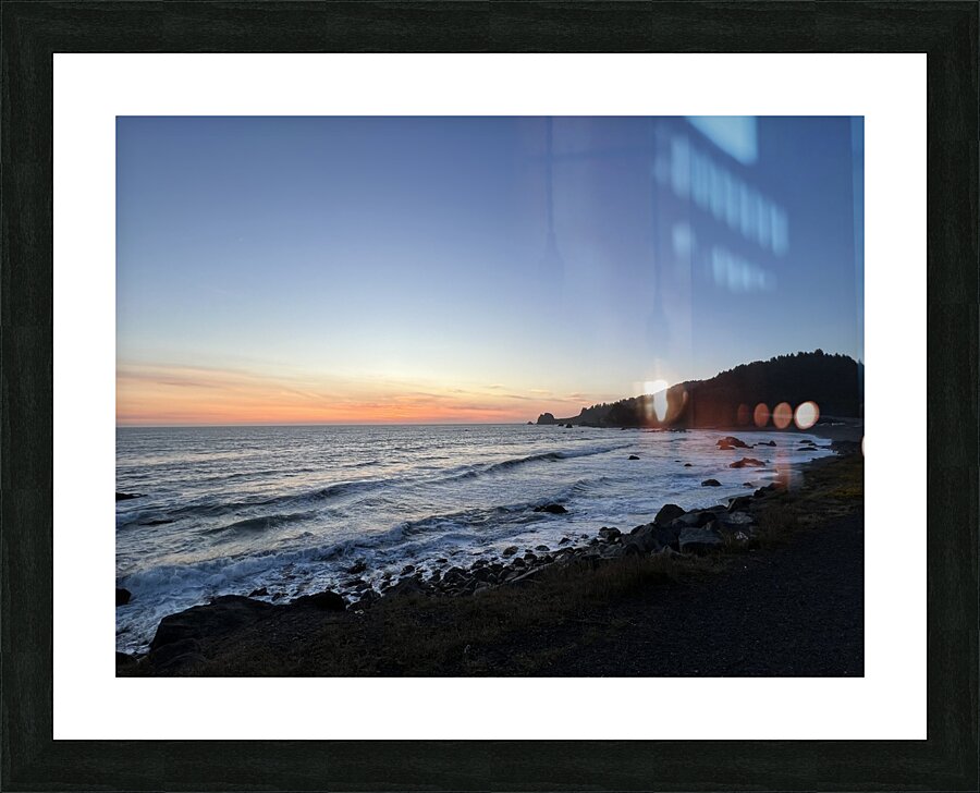 Coastal Beach Picture Frame print