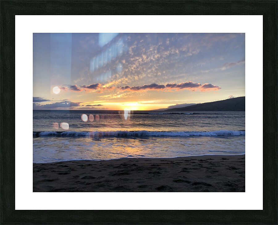 Hawaii Beach Picture Frame print