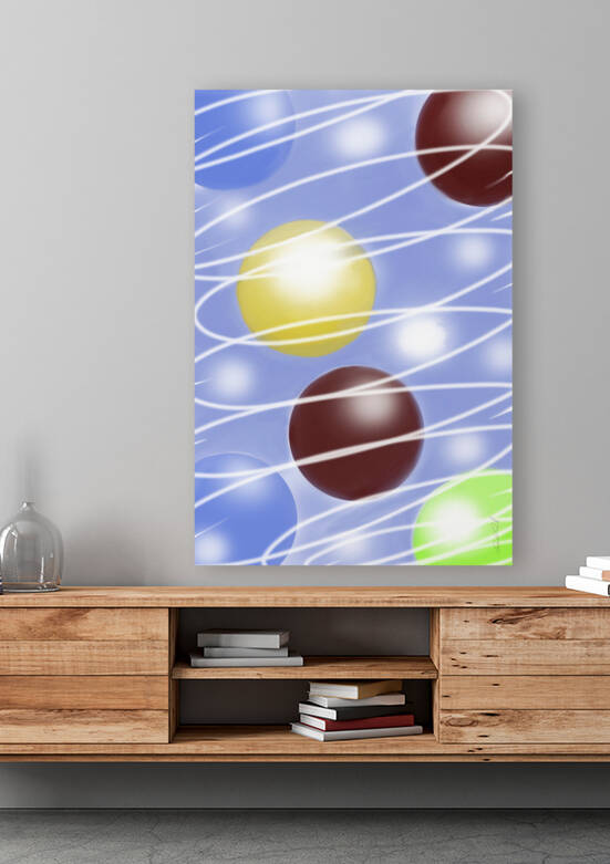 Colorful Orbits by Terrence E Trimuel Sr