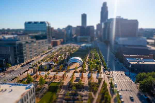 The Mall Tilt Shift Digital Download