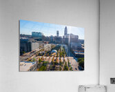 The Mall Tilt Shift Acrylic Print