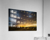 Rainy Sundown  Acrylic Print