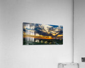 Blacktop Sunset Acrylic Print