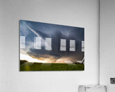 Nebraska Spin Acrylic Print