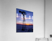 Winter Windmill Acrylic Print