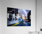 Stop Down  Acrylic Print