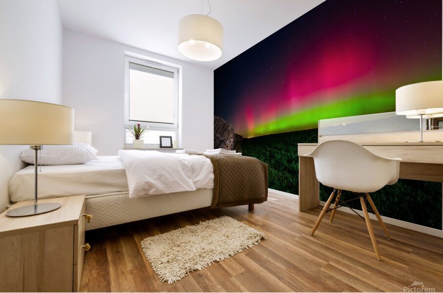 Dunlap Auroras Mural print