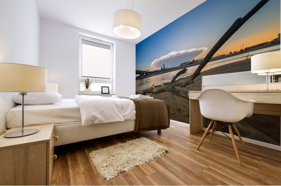 Omaha Anvil Mural print